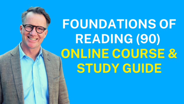 foundations of reading 90 test preparation