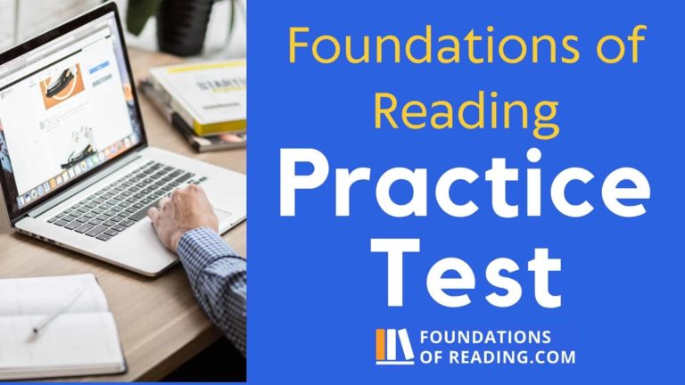 foundations of reading practice test